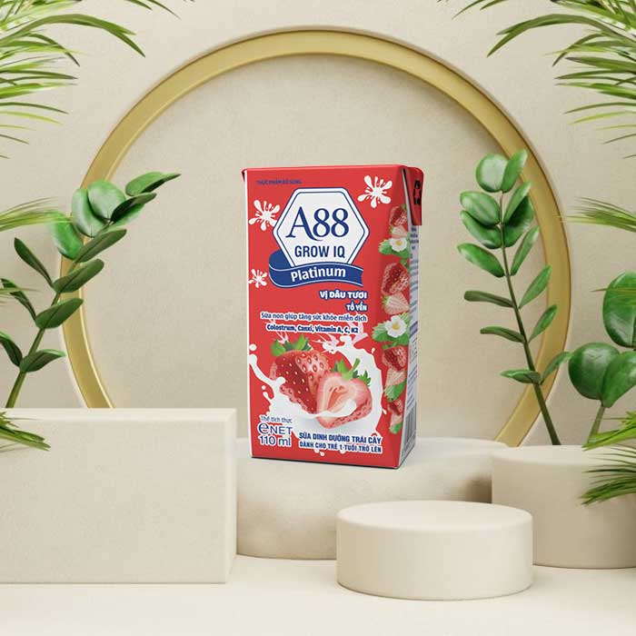 Sữa A88 Grow IQ vị dâu